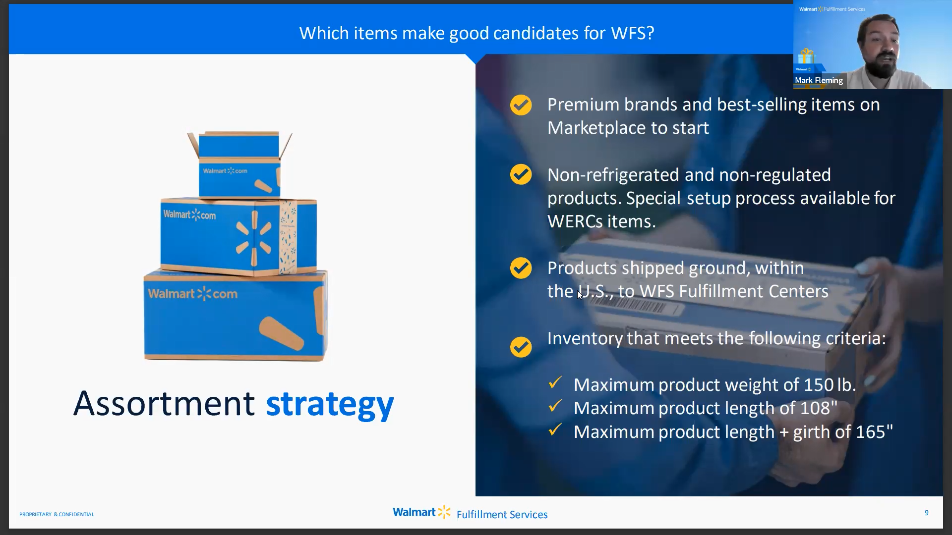 Walmart Fulfillment Services inar Optiwise.ai