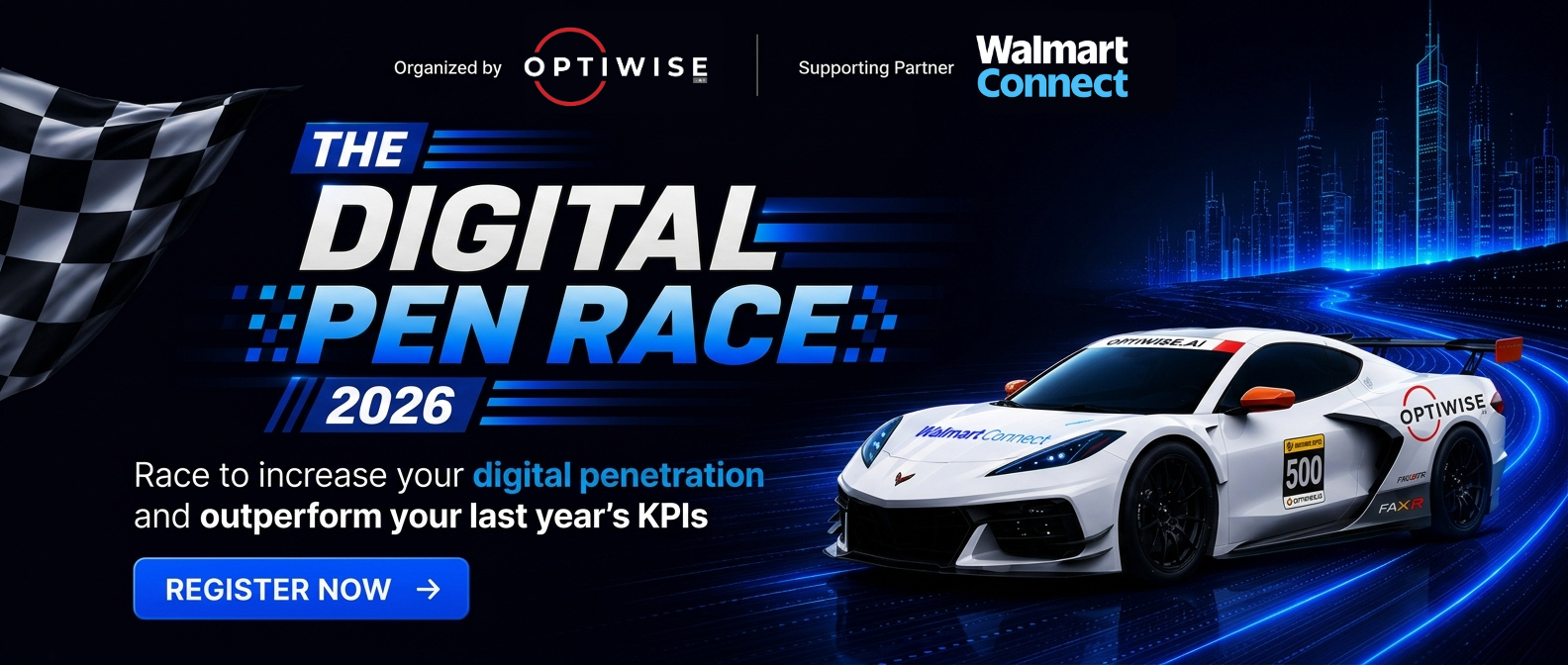 Digital pen race website pop-up